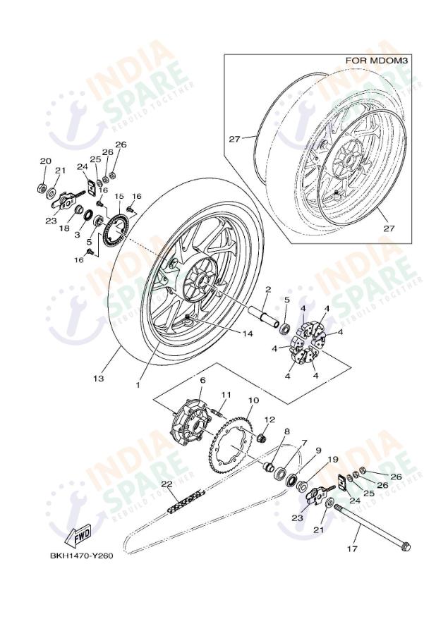 REAR WHEEL